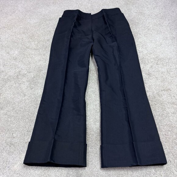 Marisa Minicucci Pants Black Pockets Women’s Size 8 - Picture 1 of 12
